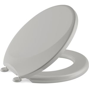 Assento Sanitário Tigre Suavit Oval Cinza