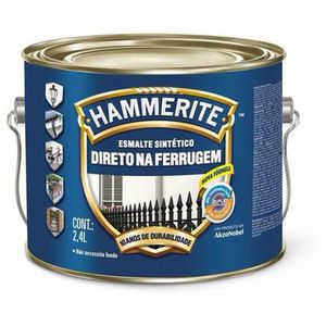 Tinta Esmalte Hammerite Coral Brilhante Azul 2,4L