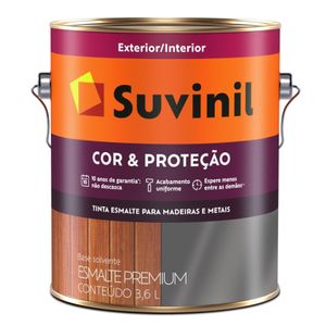 Tinta Esmalte Suvinil Cor e Proteção Brilho Tabaco 900ml