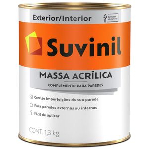 Massa Acrílica Suvinil 1,3Kg