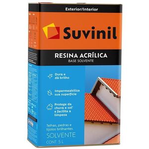 Resina Suvinil Acrílica Incolor 5L