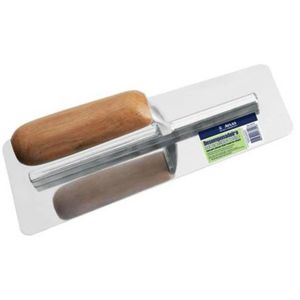 Desempenadeira de Aço Inox com Cabod e Madeira Efeito Decorativo Atlas