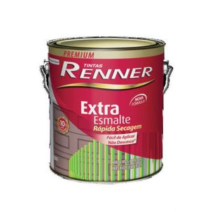 Tinta Esmalte Renner Extra Rapido Marfim 3,6L
