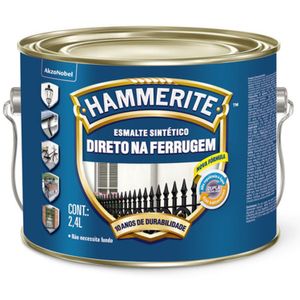 Tinta Esmalte Hammerite Coral Brilhante Marrom 2,4L