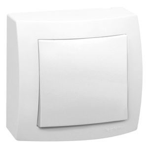 Interruptor Simples Sistema X Legrand 675000 10A 250V Branco