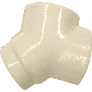 Cumeeira Cerâmica Esmaltada Cejatel Premier 3 Vias Marfim
