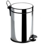 LIXEIRA-ACQUA-IMPORTADA-COM-PEDAL-INOX-5L