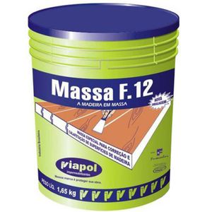 Massa Para Madeira Viapol F12 Cerejeira 1,65Kg