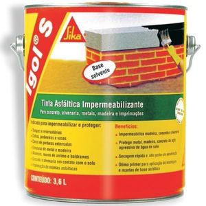 Impermeabilizante Sika Igol S 3,6L