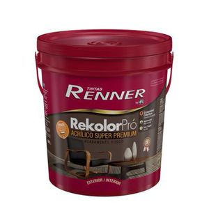 Tinta Acrílica Rekolor Fosca Branca 18L