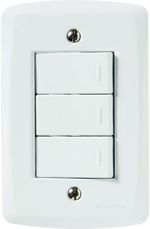 INTERRUPTOR-TRAMONTINA-TRIPLO-PARALELO-10A-250V-LUX2-57145-078