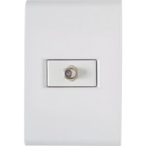 Tomada Tramontina Para Antena Coaxial Liz 57170/017