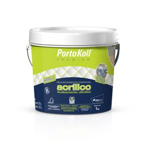 Rejunte Portokoll Acrílico Patina Chocolate 1kg