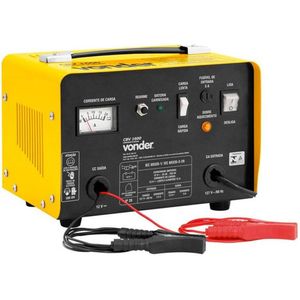 Carregador de Bateria Automotivo de 32Ah a 150Ah Vonder CBV1600 110V