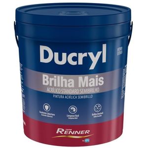 Tinta Acrílica Ducryl Semi Brilho Palha 18L