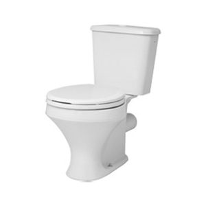 Vaso Sanitário com Caixa Acoplada Deca Ravena Simples Saída Horizontal Acionamento Simples Branco 6 Litros