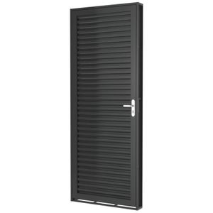 Porta de Ferro Machado Laminada 50381 75x215x6cm Direita