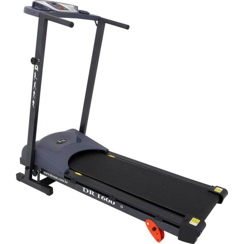 ESTEIRA-ELETRONICA-DREAM-FITNESS-DR-1600-DOBRAVEL-VELOCIDADE-MAXIMA-9KM-H-PRETO-E-CINZA-BIVOLT