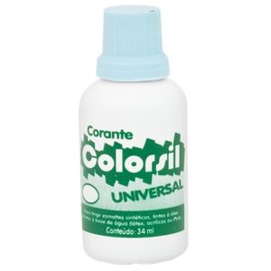Corante Universal Colorsil  Azul Piscina 34Ml