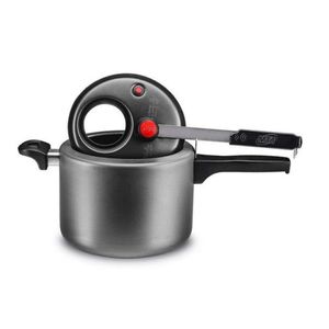 Panela de Pressão MTA com Visor FI Grafite 4,5L