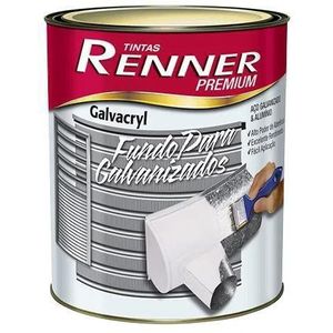 Fundo Preparador Galvanizados Galvacryl Renner 900ml