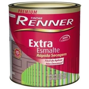 Tinta Esmalte Renner Extra Acetinado Branco 900ml