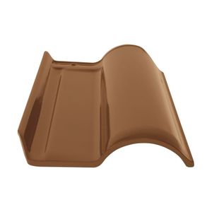 Telha Cerâmica Cejatel Esmaltada Wave Onda Pinhão