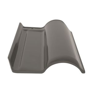 Telha Cerâmica Cejatel Esmaltada Wave Onda Grafite