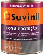 Tinta Esmalte Suvinil Cor e Proteção Sintético Brilho Verde Folha 900ml