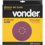 DISCO-DE-LIXA-GRAO-180-VONDER-LPV600-COM-10-UNIDADES