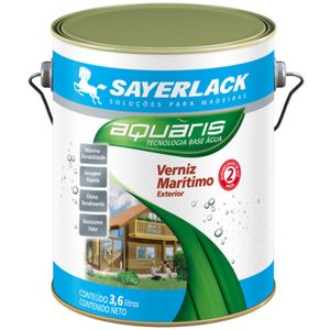 Verniz Sayerlack Marítimo Base Água 3,6L