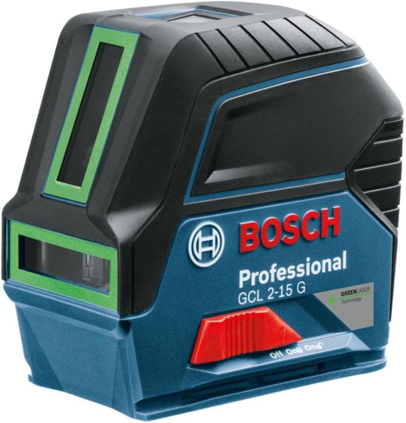 NIVEL-A-LASER-VERDE-BOSCH-GCL-2-15-G-15M-COM-PONTOS-DE-PRUMO