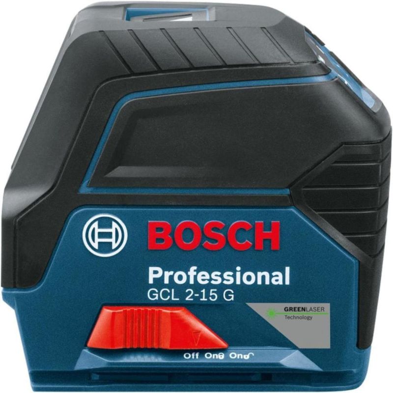NIVEL-A-LASER-VERDE-BOSCH-GCL-2-15-G-15M-COM-PONTOS-DE-PRUMO