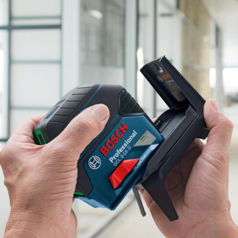 NIVEL-A-LASER-VERDE-BOSCH-GCL-2-15-G-15M-COM-PONTOS-DE-PRUMO