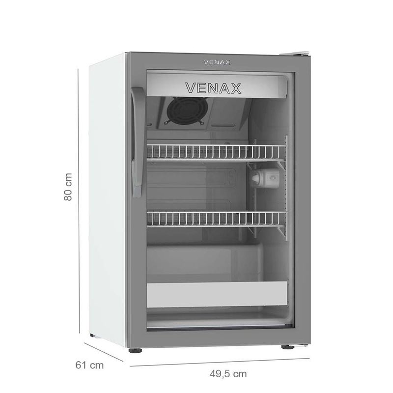 GELADEIRA---REFRIGERADOR-DE-BEBIDAS-VENAX-VV-100-LITROS-BRANCO-220V