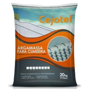 Argamassa Para Cumeeira Cejatel ACIII Marfim 20kg