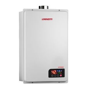 Aquecedor de Água a Gás GLP Lorenzetti LZ 3700 Digital Eletrônico 37Litros