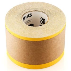 Lixa Rolo Papel Atlas Grão 220 Amarela