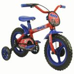 BICICLETA-ARO-12-INFANTIL-TRACK-BIKES-ARCO-IRIS-MASCULINA-AZUL-E-VERMELHO