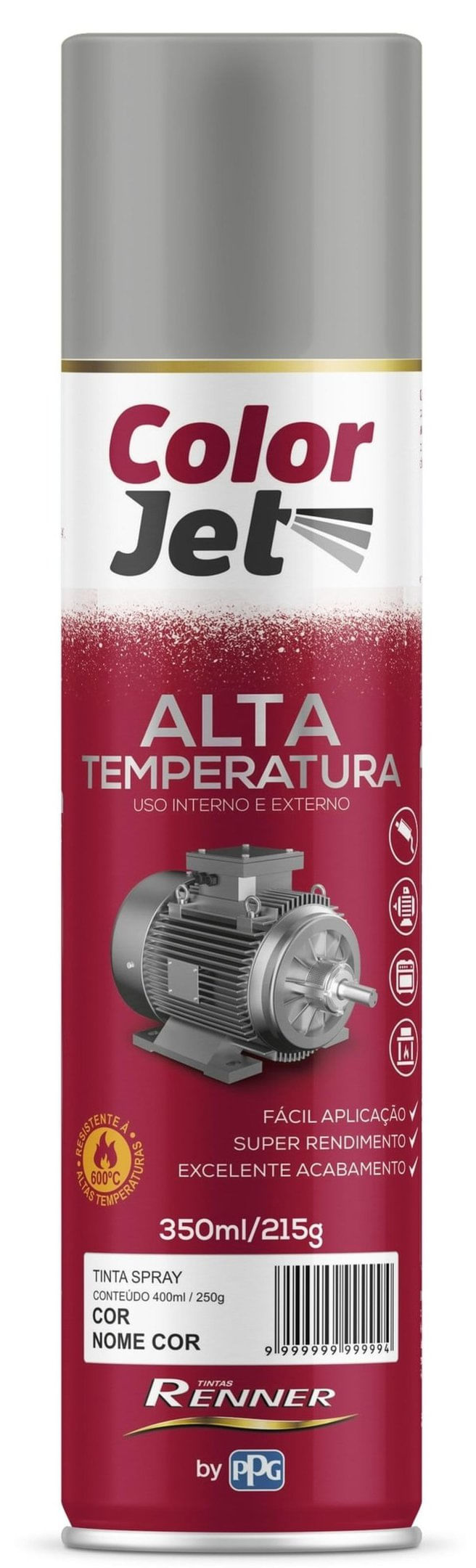 TINTA-SPRAY-COLOR-JET-ALTA-TEMPERATURA-ALUMINIO-FOSCO-350ML