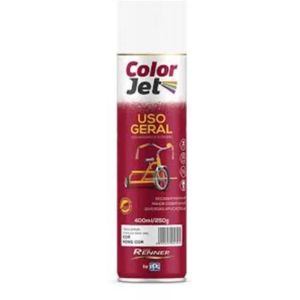 Tinta Spray Color Jet Uso Geral Branco Brilhante 400ml