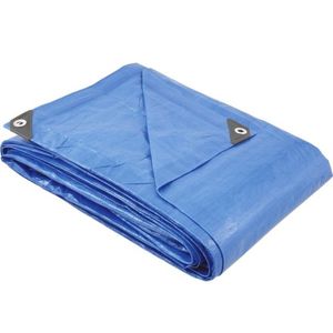 Lona Carreteiro Reforçada Vonder Azul Plus 8x4m