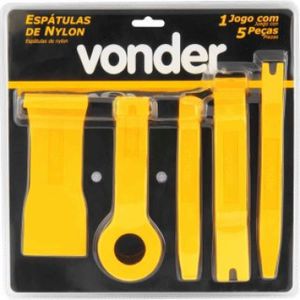 Espátula de Nylon Vonder Jogo com 5 Peças
