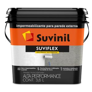 Fundo Preparador Parede Externa Suvinil Suviflex 3,6L 4,21Kg