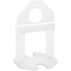 Espaçador / Separador e Nivelador de Piso Moldimplas Fit 3mm Pacote com 100 Unidades