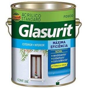 Tinta Acrílica Suvinil Glasurit Maxima Fosco Branco 3,6L