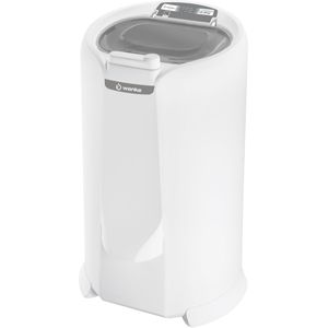 Centrífuga de Roupas Wanke Bella Eco Branco e Fumê 220V