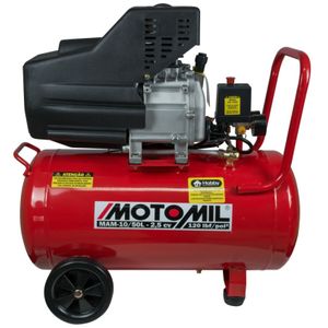 Compressor de Ar Motomil MAM-10/50L 2,5HP Monofásico 110V/220V