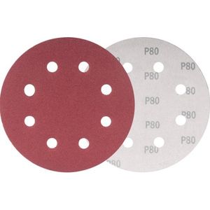 Disco de Lixa Grão 80 Vonder LPV750 Pacote com 10 Unidades
