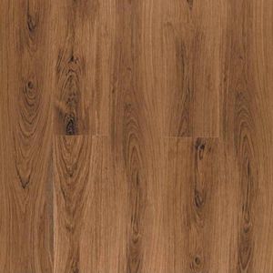 Piso Vinílico em Régua LVT Durafloor Aplicação com Cola Urban Cingapura Marrom 2mm 17,8x121,9cm